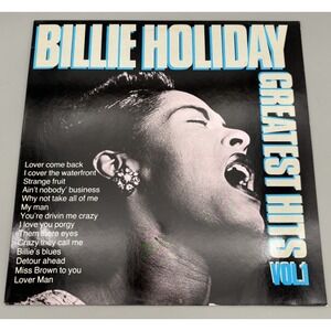 Billie Holiday Vinyl LP Greatest Hits Vol. 1 import Holland / Soul Record